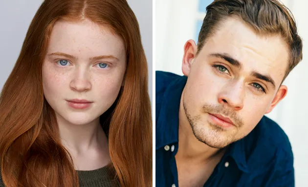 Sadie Sink (li.) und Dacre Montgomery (re.) / Courtesy of Netflix