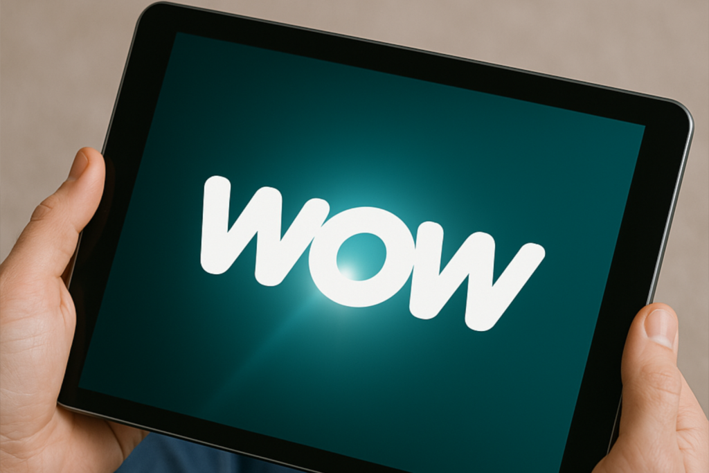 WOW auf dem Tablet (Symbolbild) WOW auf dem Tablet (Symbolbild)