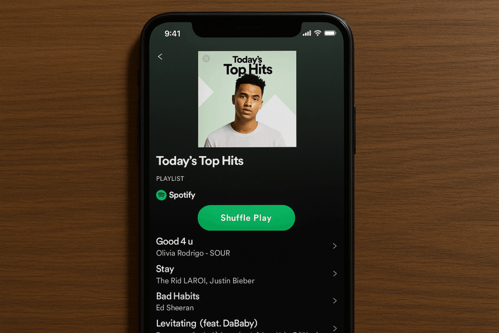 Spotify auf dem Smartphone (Symbolbild) / © meinvodstream Spotify auf dem Smartphone (Symbolbild) / © meinvodstream
