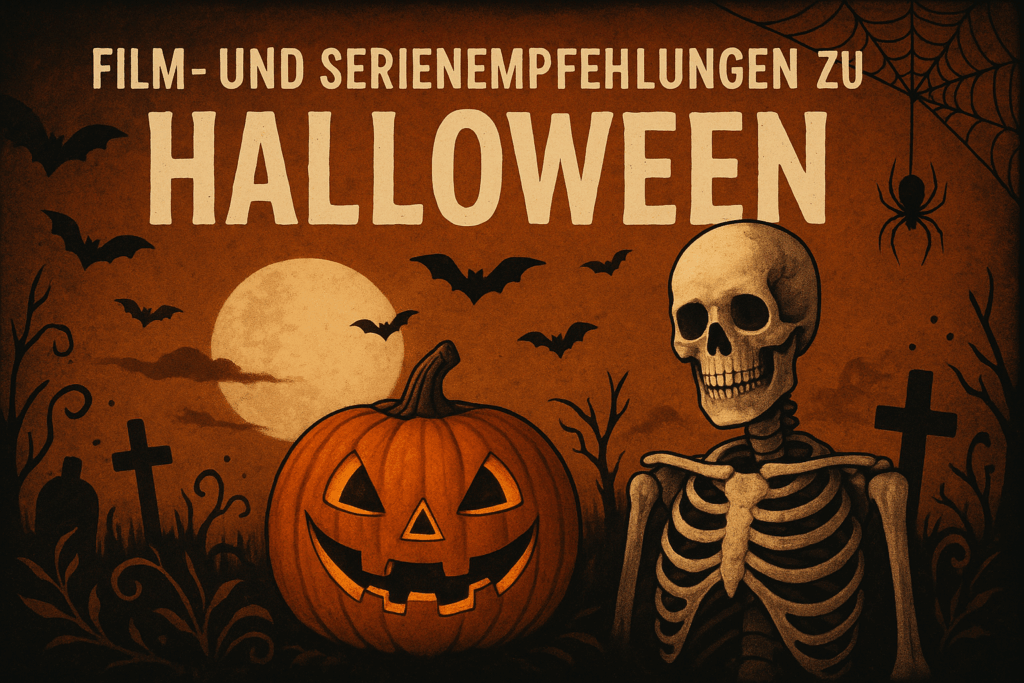 Halloween Zauber im Gespensterwald, KI-generiertes Bild/ meinvodstream