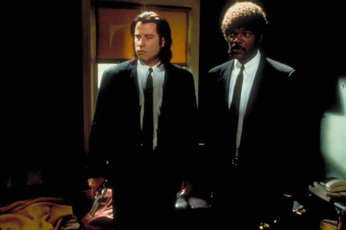 Pulp Fiction mit John Travolta (li.) und Samuel L. Jackson (re.) / © Studiocanal 