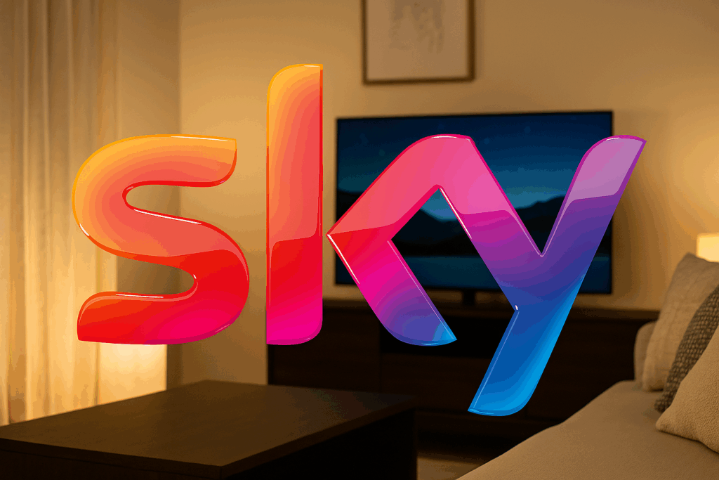 KI-generiertes Symbolbild mit dem Sky Logo / meinvodstream KI-generiertes Symbolbild mit dem Sky Logo / meinvodstream